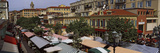 High Angle View of a Market  Cours Saleya  Nice  Alpes-Maritimes  Provence-Alpes-Cote D'Azur  Fr