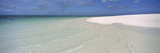 Tide Lapping on the Beach  Shark Bay  Heron Island  Whitsunday Islands  Queensland  Australia