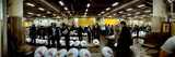 Customers Examining Tuna in a Fish Market  Tsukiji Fish Market  Tsukiji  Tokyo Prefecture  Kanto