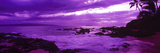 Sunset over the Coast  Makena Beach  Maui  Hawaii  USA
