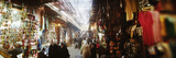 Tourists at a Market Inside the Medina in Marrakesh  Morocco