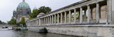 Altes Museum at Riverside with Berlin Cathedral in the Background  Spree River  Berlin  Germany