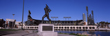 Willie Mays Statue in Front of a Baseball Park  AT&T Park  24 Willie Mays Plaza  San Francisco  