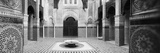 Interiors of a Medersa  Medersa Bou Inania  Fez  Morocco