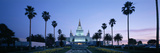 Formal Garden in Front of a Temple  Oakland Temple  Oakland  Alameda County  California  USA