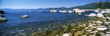 Boulders at the Coast  Lake Tahoe  California  USA