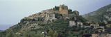 Town on the Mountain Peak  Eze  Alpes-Maritimes  Provence-Alpes-Cote D'Azur  France