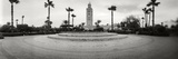 Formal Garden in Front of the Koutoubia Mosque  Marrakesh  Morocco