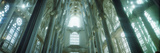 Interiors of a Church Designed by Catalan Architect Antonio Gaudi  Sagrada Familia  Barcelona  C