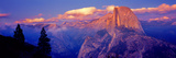 Sunlight Falling on a Mountain  Half Dome  Yosemite Valley  Yosemite National Park  California  USA