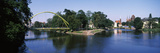 Church at the Riverside  Wroclaw  Poland
