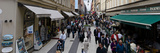 People on a Street  Stockholm  Sweden