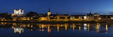 Reflection of Buildings in a River  Saumur Castle  Maine-Et-Loire  Pays De La Loire  Loire Valle
