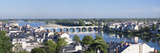 Arch Bridge across a River  Pont Cessart  Saumur Castle  Maine-Et-Loire  Pays De La Loire  Loire