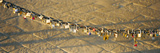 Padlocks Placed by Lovers Along the River  Ponte Vecchio  Arno River  Florence  Tuscany  Italy