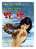 Japanese Movie Poster - Soul of Snake