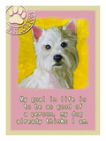 Yellow Westie