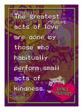 The Greatest Acts of Love