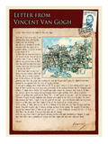 Letter from Vincent: Old Vineyard with Peasant Woman