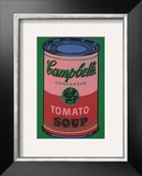 Colored Campbell's Soup Can  c1965 (red & green)