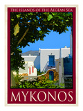 Back Yard in Mykonos Greece 5
