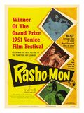 Japanese Movie Poster - Rashomon in English