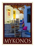 Alleyway in Mykonos Greece 3