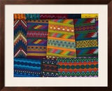 Textiles  Santiago Atitlan  Lake Atitlan  Guatemala  Central America