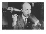 Man Hold's Bell's First Telephone