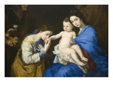 The Holy Family with Saints Anne and Catherine of Alexandria