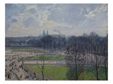Garden of the Tuileries in a Winter Morning