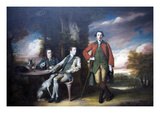 The Honorable Henry Fane with His Guardians  Indigo Jones and Charles Blair  1761–66