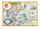 East Indies by Ortelius