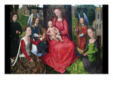 Virgin and Child with Saints Catherine of Alexandria and Barbara  Early 1480S