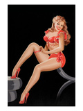 Eyeful Magazine: Pinup in Red