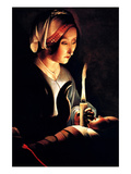 Saint Anna with the Christ Child by La Tour