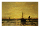 Return of the Fleet at Sunset