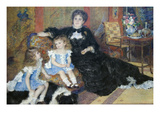 Madame Georges Charpentier and Her Children  Georgette-Berthe and Paul-Émile-Charles