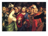 Christ and the Adulteress by Lotto