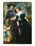 Rubens  His Wife Helena Fourment and One of the their Children