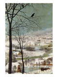 Hunters in the Snow - Detail
