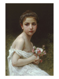 Little Girl with a Bouquet