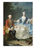 Count Giacomo Durazzo in the Guise of a Huntsman with His Wife