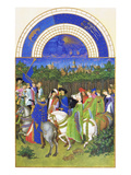 Le Tres Riches Heures Du Duc De Berry - May