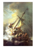 Christ in the Storm on the Lake of Galilea