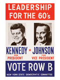 Leadership for the 60's - Vote Row B
