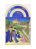 Le Tres Riches Heures Du Duc De Berry - April