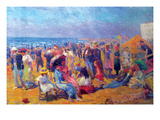 Crowd at the Beach