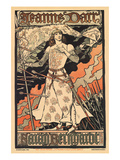 Sara Bernhardt as Joan of Arc