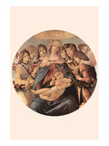 Maria with Christ Child and Six Angels